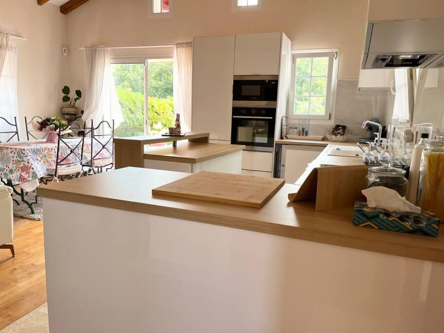 1Km Plage, Agreable Maison 6 Pers Classee 3* อองดาเย ภายนอก รูปภาพ
